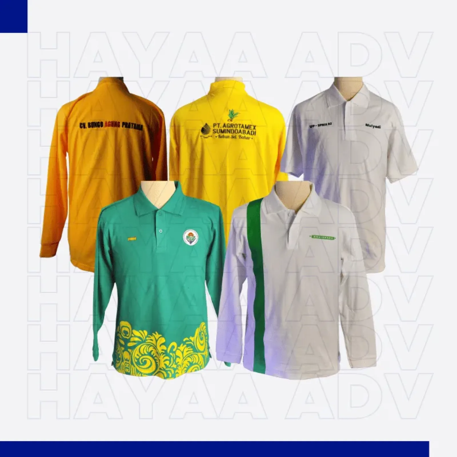 Kaos Polo Custom